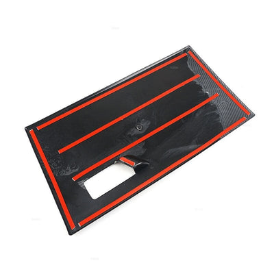 Panneau Boîte à gant Carbone A3 S3 RS3 8Y - vue de trois-quarts - Becquet Voiture