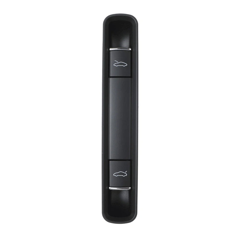 Panneau boutons ouverture capot et coffre Porsche 718 2016-2025 - vue arrière - Becquet Voiture