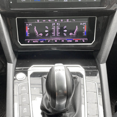 Panneau Climatisation Numerique 6.9 Pouces VW Golf 6 7 Passat - vue arrière - Becquet Voiture