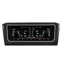 6.9-Inch Digital Climate Control Panel for VW Golf 6 7 Passat - front view - Becquet Voiture