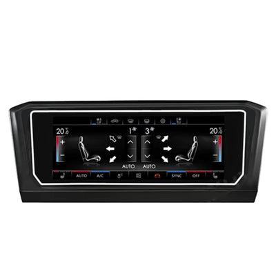 Panneau Climatisation Numerique 6.9 Pouces VW Golf 6 7 Passat - vue de face - Becquet Voiture