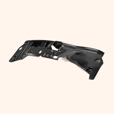 Panneau de Refroidissement Carbone Mitsubishi Evo X 2007-2016 - installé sur véhicule - Becquet Voiture