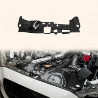 Panneau de Refroidissement Carbone Mitsubishi Evo X 2007-2016 - vue de face - Becquet Voiture