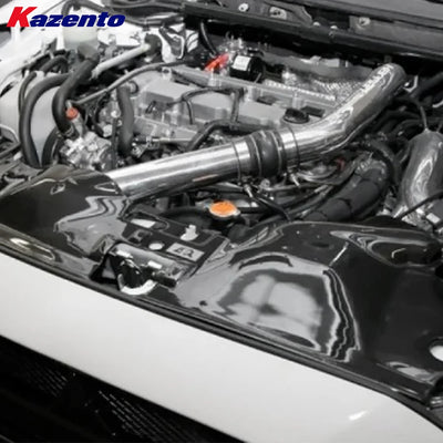 Panneau de Refroidissement Carbone Mitsubishi Evo X 2007-2016 - vue de profil - Becquet Voiture