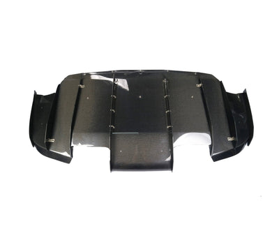 Panneau Protection Varis Fibre Carbone BMW F80 F82 - vue de face - Becquet Voiture