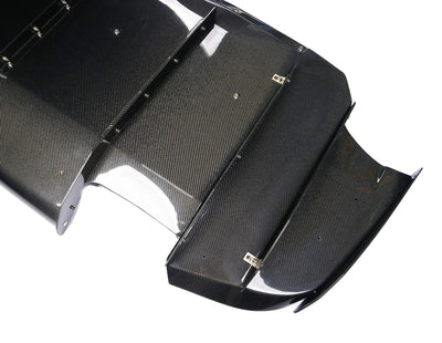 Panneau Protection Varis Fibre Carbone BMW F80 F82 - vue de profil - Becquet Voiture