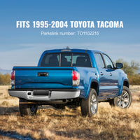 Pare-Chocs Arrière Acier Chromé Toyota Tacoma - vue de profil - Becquet Voiture