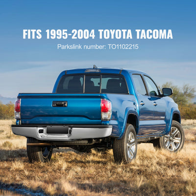 Pare-Chocs Arrière Acier Chromé Toyota Tacoma - vue de profil - Becquet Voiture
