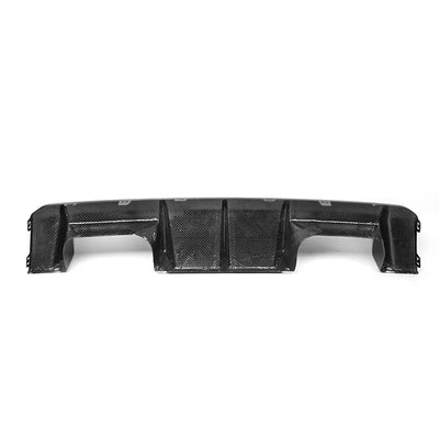 Pare-Chocs Arrière Fibre de Carbone BMW M3 G80 G82 G83 - installé sur véhicule - Becquet Voiture