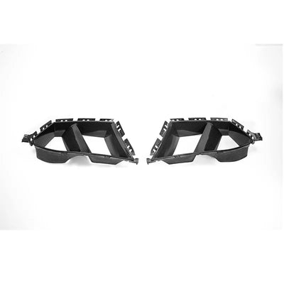 Pare-Chocs Avant Canards Carbone BMW M3 M4 G80 G82 - vue arrière - Becquet Voiture