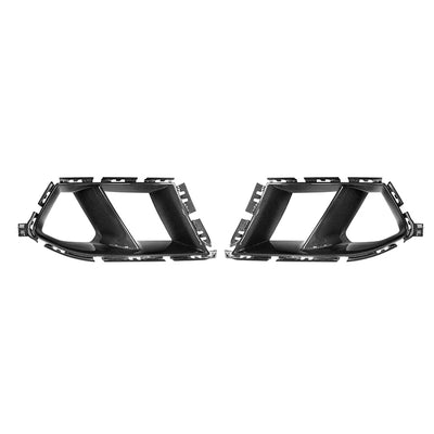 Pare-Chocs Avant Canards Carbone BMW M3 M4 G80 G82 - vue de profil - Becquet Voiture