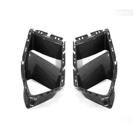 Pare-Chocs Avant Canards Carbone BMW M3 M4 G80 G82 - vue de trois-quarts - Becquet Voiture