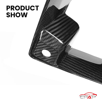 Pare-Chocs Avant Carbone BMW M2 G87 Style MP - packshot studio - Becquet Voiture