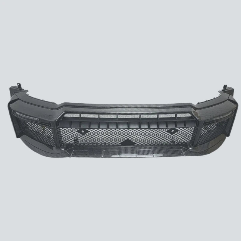 Pare-Chocs Avant Carbone Mercedes Classe G W465 2025 - vue de face - Becquet Voiture