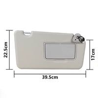 Pare-Soleil Éclairant Renault Koleos 2008-2016 - vue de profil - Becquet Voiture