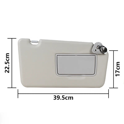 Pare-Soleil Éclairant Renault Koleos 2008-2016 - vue de profil - Becquet Voiture