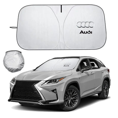 Pare-Soleil Pliable Audi A3 A4 A6 A7 A8 - vue de profil - Becquet Voiture