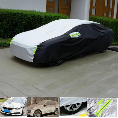 Pare-Soleil Voiture Universel Berline SUV Bâche Extérieure - vue arrière - Becquet Voiture