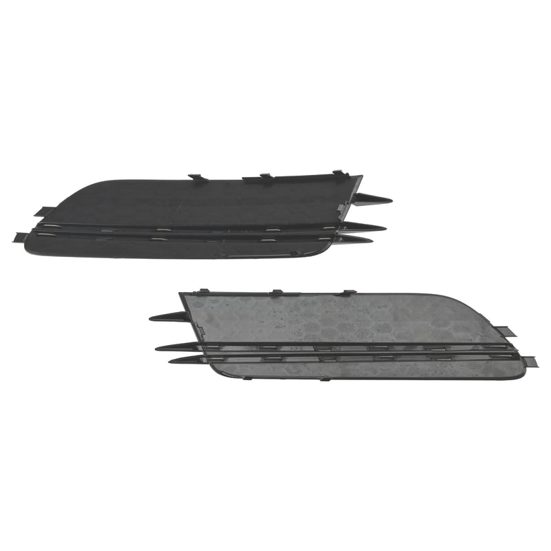 Parement Avant Bas Grille Foglight Noir Audi A6 C7 Pré-Facelift - en situation - Becquet Voiture