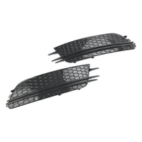 Parement Avant Bas Grille Foglight Noir Audi A6 C7 Pré-Facelift - installé sur véhicule 2 - Becquet Voiture