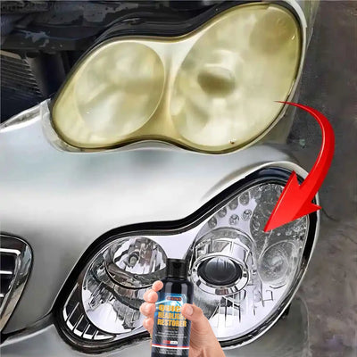 Pate de Polissage et Reparation Phares Anti-Rayures - vue de face - Becquet Voiture