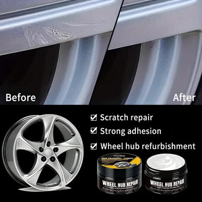 Pâte Réparation Jante Aluminium Voiture Anti-Rayures - vue de profil - Becquet Voiture