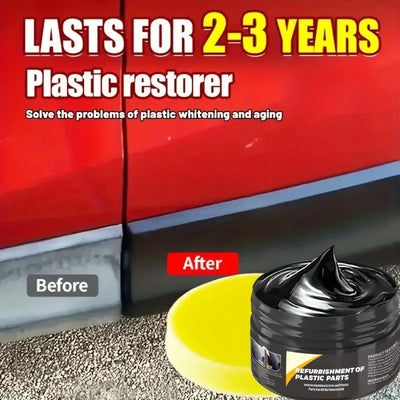 Pâte Réparation Plastique Intérieur Extérieur Voiture - vue de dessus - Becquet Voiture