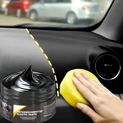 Pâte Réparation Plastique Intérieur Extérieur Voiture - vue de trois-quarts - Becquet Voiture