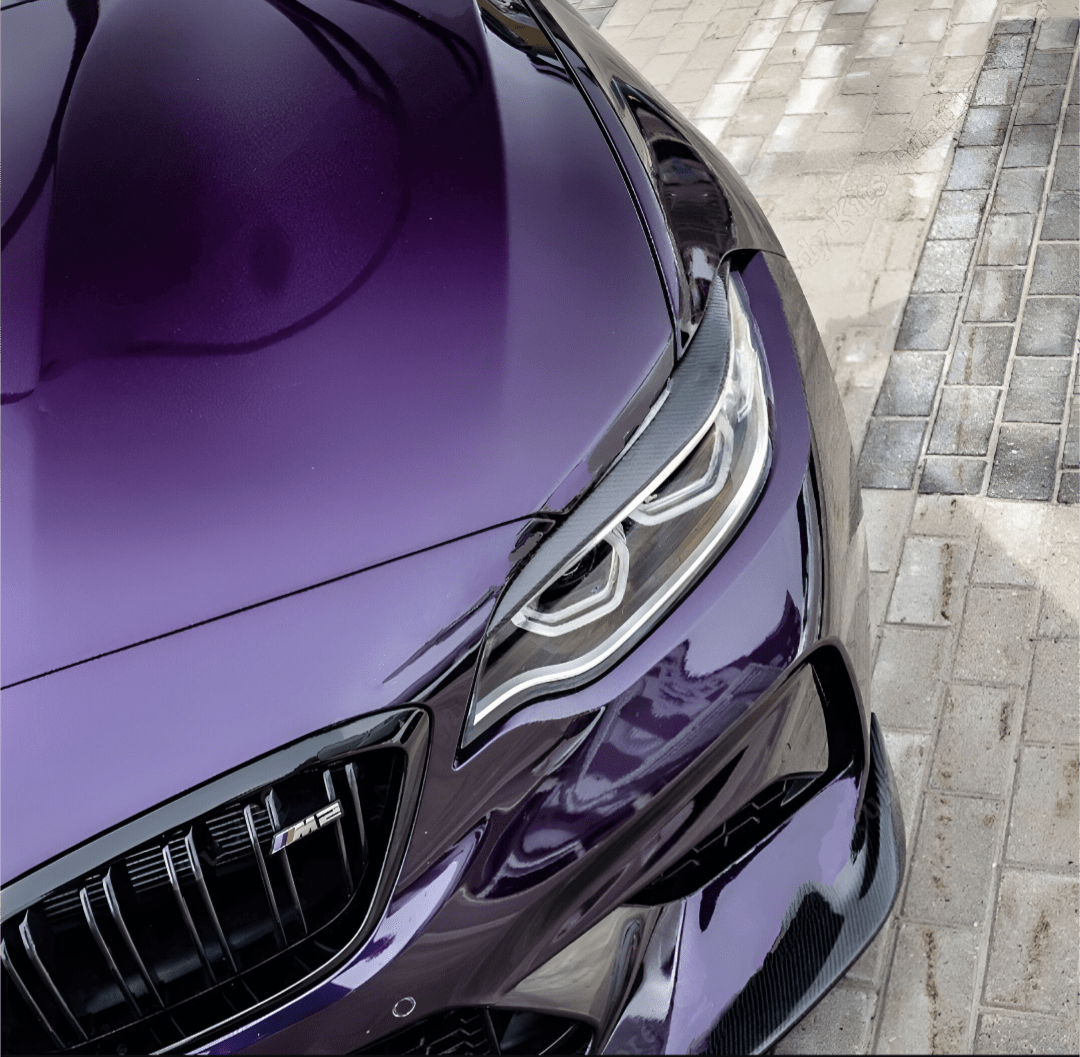 Paupières Phares Avant Performance BMW Série 2 F22 2012 2020 - vue de face - Becquet Voiture