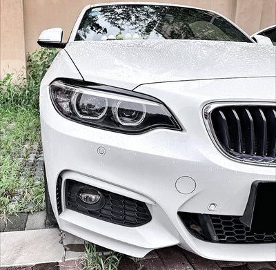 Paupières Phares Avant Performance BMW Série 2 F22 2012 2020 - vue de profil - Becquet Voiture