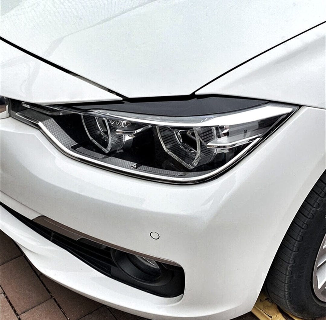 Paupières Phares Avant Performance BMW Série 3 F30 2011-2019 - vue de face - Becquet Voiture