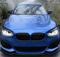 Paupières phares BMW Série 1 F20 - vue de profil - Becquet Voiture