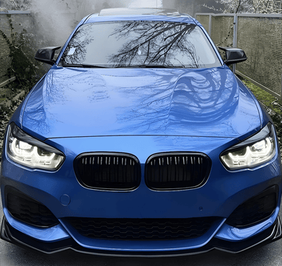 Paupières phares BMW Série 1 F20 - vue de profil - Becquet Voiture