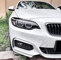 BMW 2 Series F22 headlight covers - side view - Becquet Voiture
