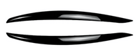 BMW 3 Series E92 E93 Coupe headlight covers - rear view - Becquet Voiture