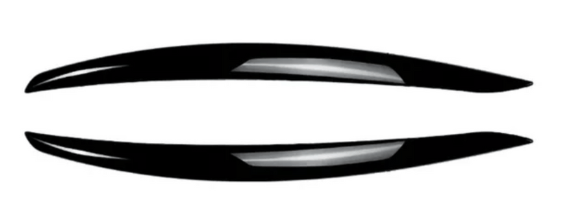 BMW 3 Series E92 E93 Coupe headlight covers - rear view - Becquet Voiture