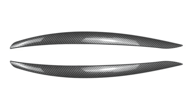 BMW 3 Series E92 E93 Coupe headlight covers - three-quarter view - Becquet Voiture