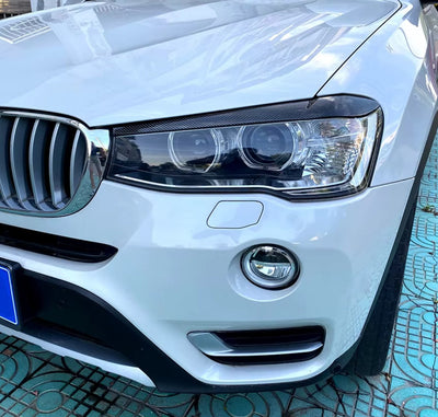 Paupières phares BMW X3 F25 - vue de trois-quarts 2 - Becquet Voiture