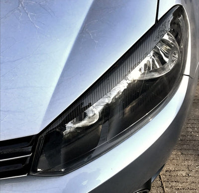 Paupières phares VW Golf 6 - installé sur véhicule - Becquet Voiture