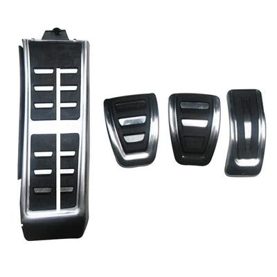 Pédales Aluminium Audi A4 A5 A6 A7 Q3 Q5 (Kit Sport) - détail du montage - Becquet Voiture