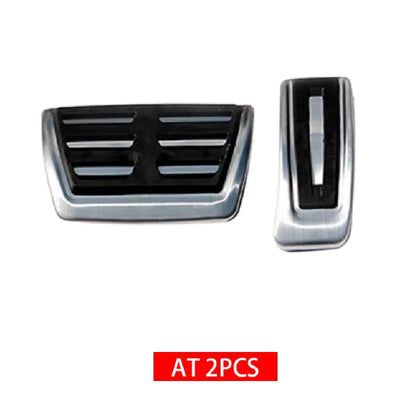 Pédales Aluminium Audi A4 A5 A6 A7 Q3 Q5 (Kit Sport) - en situation - Becquet Voiture