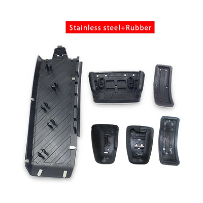 Pédales Aluminium Audi A4 A5 A6 A7 Q3 Q5 (Kit Sport) - installé sur véhicule - Becquet Voiture