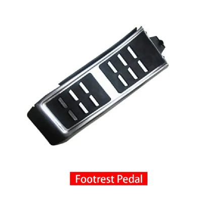 Pédales Aluminium Audi A4 A5 A6 A7 Q3 Q5 (Kit Sport) - vue de face 2 - Becquet Voiture