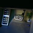 Pédales Aluminium Audi A4 A5 A6 A7 Q3 Q5 (Kit Sport)