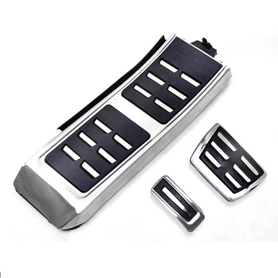 Pédales Aluminium Audi A4 A5 A6 A7 Q3 Q5 (Kit Sport) - vue rapprochée - Becquet Voiture