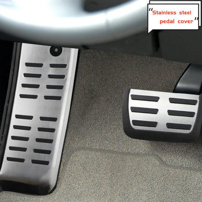 Pédales Aluminium Audi A6 C6 4F S6 2008-2012 (Boîte Auto) - installé sur véhicule - Becquet Voiture