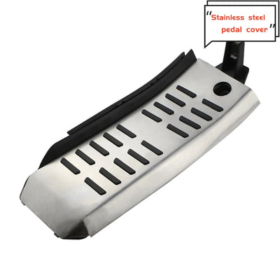 Pédales Aluminium Audi A6 C6 4F S6 2008-2012 (Boîte Auto) - vue arrière - Becquet Voiture