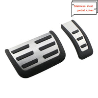 Pédales Aluminium Audi A6 C6 4F S6 2008-2012 (Boîte Auto) - vue de profil - Becquet Voiture