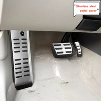 Pédales Aluminium Audi A6 C6 4F S6 2008-2012 (Boîte Auto) - vue de trois-quarts - Becquet Voiture