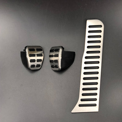 Pédales Aluminium Audi Q3 8U A3 8P A1 TT - vue de trois-quarts - Becquet Voiture